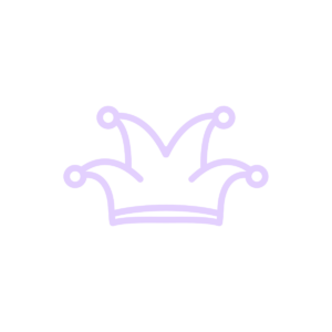 light purple jester hat icon